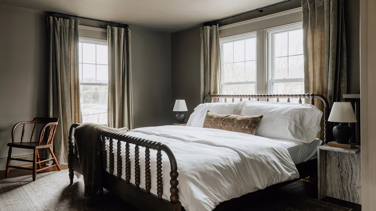 A bedroom built by LST Building Services